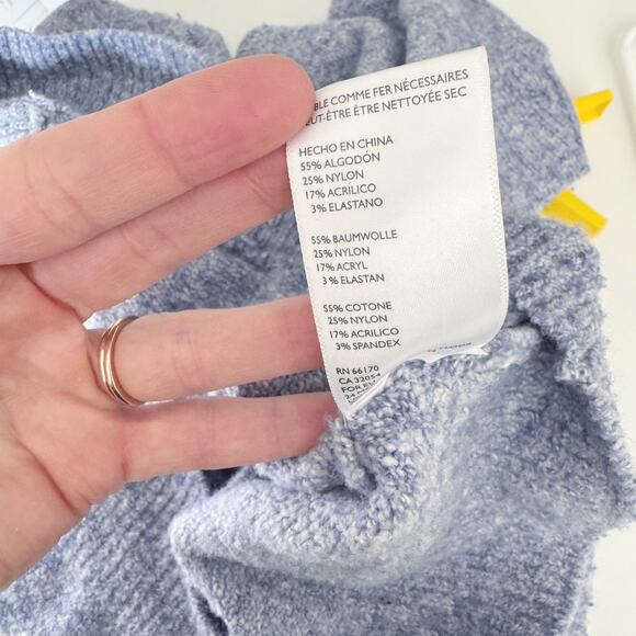 Anthropologie Silence & Noise Oversized Slouchy Surplice Wrap Sweater Size S - Picture 8 of 8